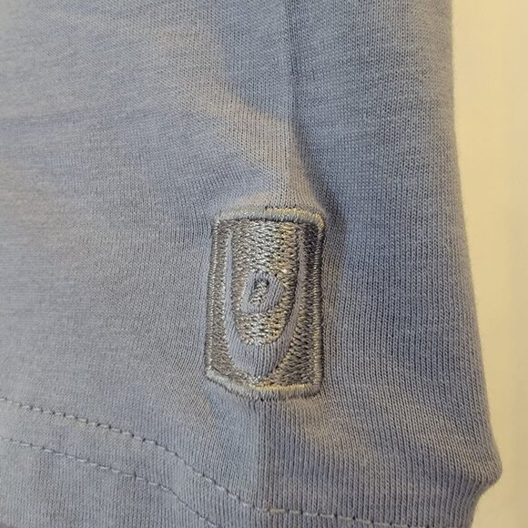 ❤️❤️❤️DUCK&COVER Mens T-Shirt Tee Size L DUCK&COVER Light blue Cotton Soft Basic - Picture 7 of 8